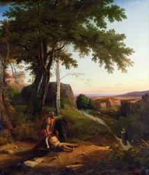 Der barmherzige Samariter, 1834